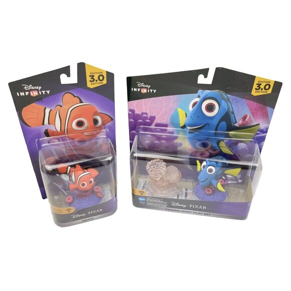 DISNEY INFINITY 3.0 FINDING DORY PLAY SET AND NEMO FIGURE